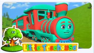 Wheels On the Train, Vehicle Song & Rhyme for Kids - Little Treehouse