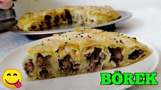 TURKCHA BOREK TAYYORLASH // OSON USULDA // ТУРЕЦКИЙ БУРЕК // TURKISH BUREK RECIPE