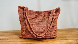 BOLSA DE CROCHÊ FÁCIL