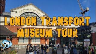 Quick tour of the Transport Museum in London.