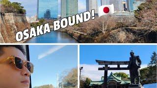 Tokyo to Osaka via SHINKANSEN! PART 1 | Bud TV JAPAN Vlogs