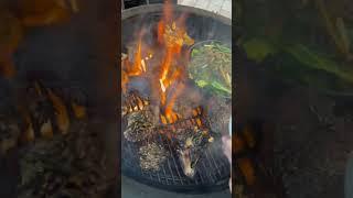 Lamb | Mushrooms | Spring Veg #grill