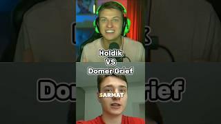 Holdik vs Domer Grief #shorts #битваютуберов #edit