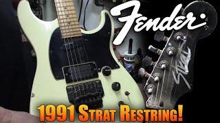 1991 "Strat" Restring!