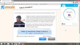 How to fix omegle loading and error connecting to server problems part 1