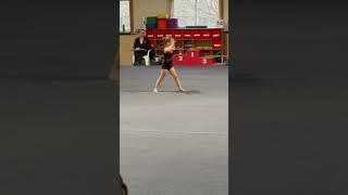 Kayleigh’s Floor Routine, gymnastics