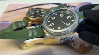 Agat Zlatoust 60mm Bronze & Titanium Diver Watch