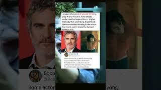 Joaquin Phoenix lost around 52 lbs to play Arthur Fleck in Joker (2019), under medical supervision