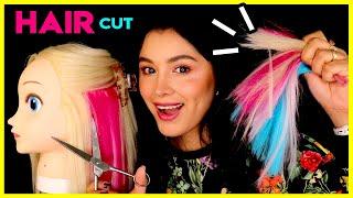  Mamá te corta el cabello: ️ Corte de cabello REAL a mi muñeca AMY I Ges ASMR