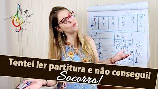 Tentei ler partitura e não consegui! Socorro! | Posso Tocar com Daiany Dezembro