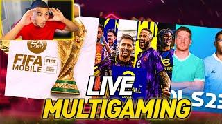 LIVE FIFA MOBILE / PES / DREAM LEAGUE SOCCER  DECOUVERTE JEUX MOBILE !