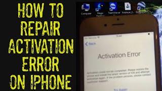 How To: Repair Activation Error on iPhone