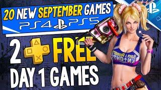 20 Upcoming NEW SEPTEMBER 2024 PS5/PS4 Games - 2 FREE PS PLUS Day 1 Games + More! (New Games 2024)