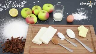 How to make easy apple strudel video - Allrecipes.co.uk