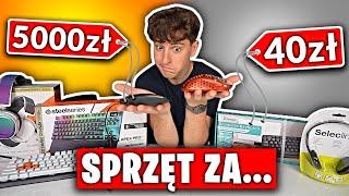 SPRZĘT ZA 50 ZŁ vs 5000 ZŁ w Fortnite