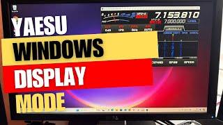 Display your Yaesu screen in windows! FT710, FTDX10, FTDX101