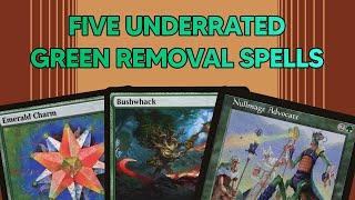 Five Underrated Green Removal Spells | Unplayable Review | EDH COMMANDER