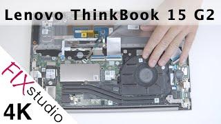 Lenovo ThinkBook 15 G2 - disassemble [4k]