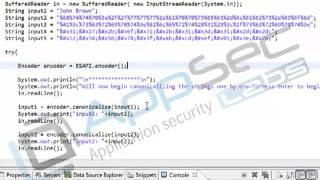 Java Secure Coding: Input Validation 2 4 Canonicalization