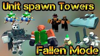 Unit spawn Towers Necromancer, Military Base, Elf Camp, Golden Crook Boss Tower Defense Simulator