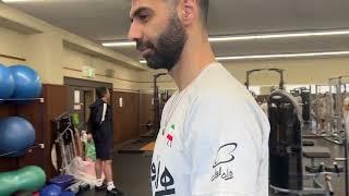 VOLLEYBALL NATIONS LEAGUE 2023 | Iran national team first training in teh gym in Nagoya