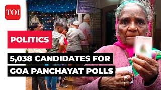 Goa Panchayat Elections 2022: Voting successful, results to be announced on August 12