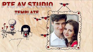 Love Is Template for PTE AV Studio 10 