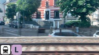 [TRANSILIEN L - Z50000 - PEBU] Trajet de Bécon - les Bruyères à Paris - Saint-Lazare