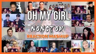 OH MY GIRL(오마이걸) _ Nonstop(살짝 설렜어) MV - Reaction Mashup