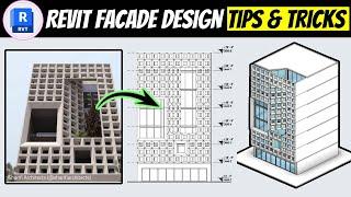 Blocks Facade in Revit Tutorial | Complex Facade in Revit
