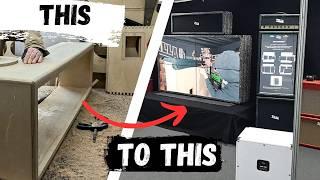 The BIGGEST guitar cab ever!! 2025 Guitar show build.