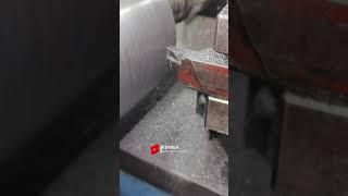 Machining of cast iron on lathe #shorts