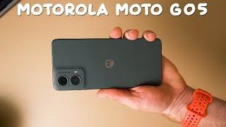 Motorola Moto G05 первый обзор на русском