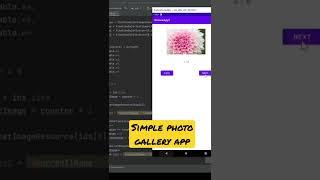 #shorts #android simple photo gallery app.