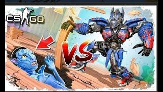 Hide and seek Avatar VS Transformer Игра с друзьями №4