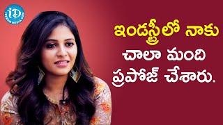 Actress Anjali About Her Love Proposals | Celebrity Buzz With iDream | iDream Filmnagar