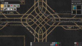 My Factorio blueprints for city block rails