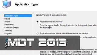 Using Application Bundles in MDT 2013!