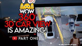 360 View 3D Camera 2020 Toyota Corolla Android Install - Bird's-Eye View Panorama Reversing - Part 1