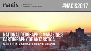 National Geographic Magazine's Cartography of Antarctica — Lauren Tierney