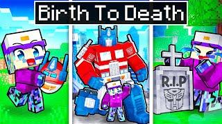 BIRTH to DEATH of a TRANSFORMER in Minecraft!