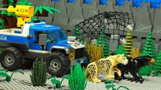 Lego City Zoo Escape - Police Caught Escaped Animals