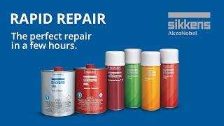 #Sikkens Rapid Repair, the perfect #repair in a few hours