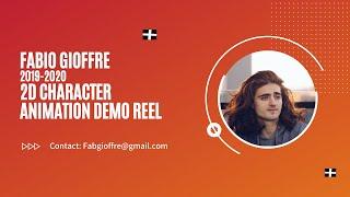 Fabio Gioffre 2d Character Animation Demo Reel (2019-2020)