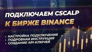 Как подключить CScalp к бирже Binance | Актуальная инструкция