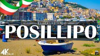 Beautiful Posillipo, Naples 4K • Relaxing Italian Music, Instrumental Romantic • Video 4K UltraHD