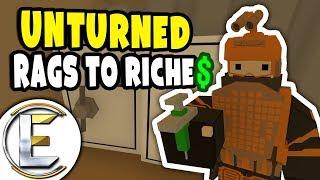 Friendliest Guys | Unturned RP Rags to Riches Reboot #2 - Given Confiscated Items (Roleplay)