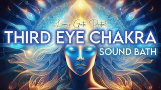 Third Eye Chakra Sound Bath (888Hz) Intuitive Channeling  - Astrology Oracle - Lion's Gate Portal