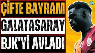 Galatasaraylı'ya çifte bayram | Gabriel Sara ve Davinson Sanchez'in performansı | Beşiktaş