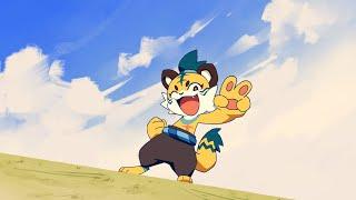 Gazen leaps onto stage! (Artfight Animation)